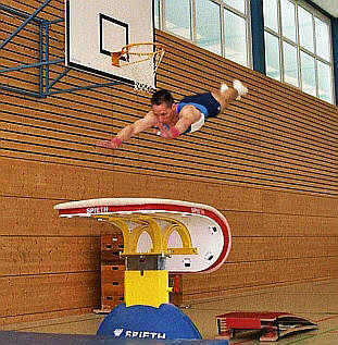 Volker beim Sprung Volker beim Sprung